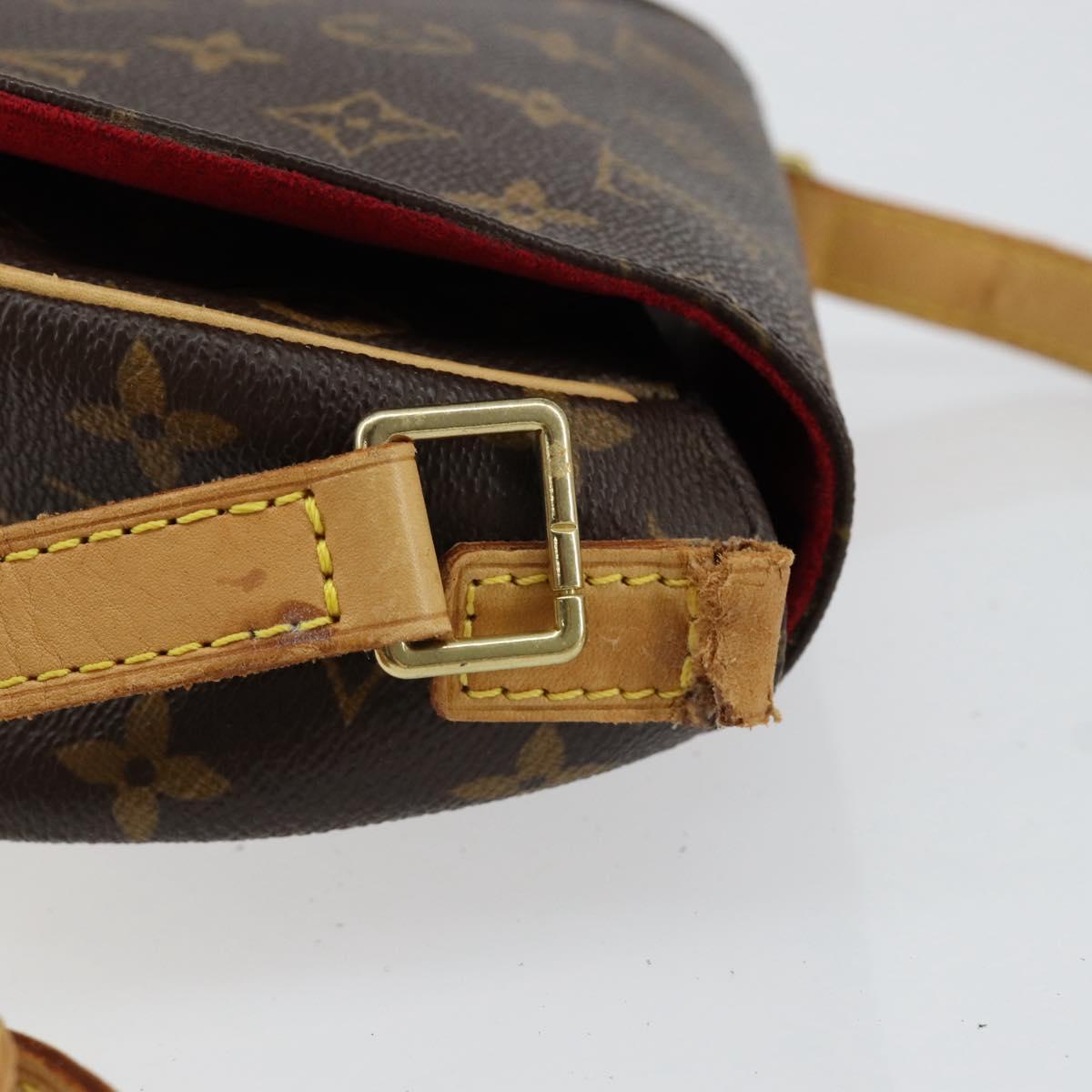 LOUIS VUITTON Monogram Tambourine Shoulder Bag M51179 LV Auth ka266