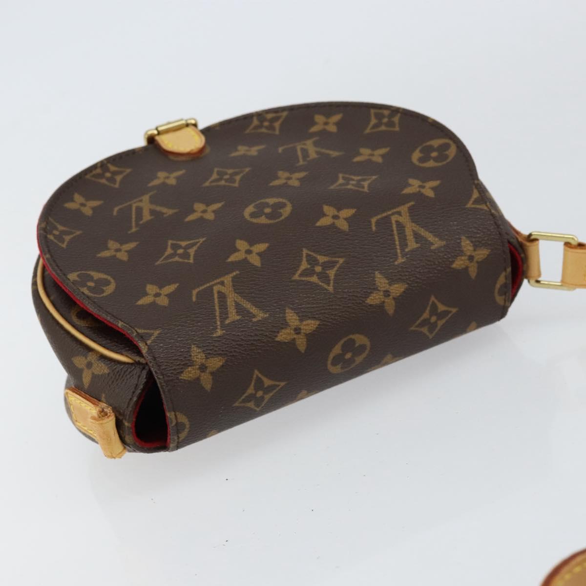 LOUIS VUITTON Monogram Tambourine Shoulder Bag M51179 LV Auth ka266