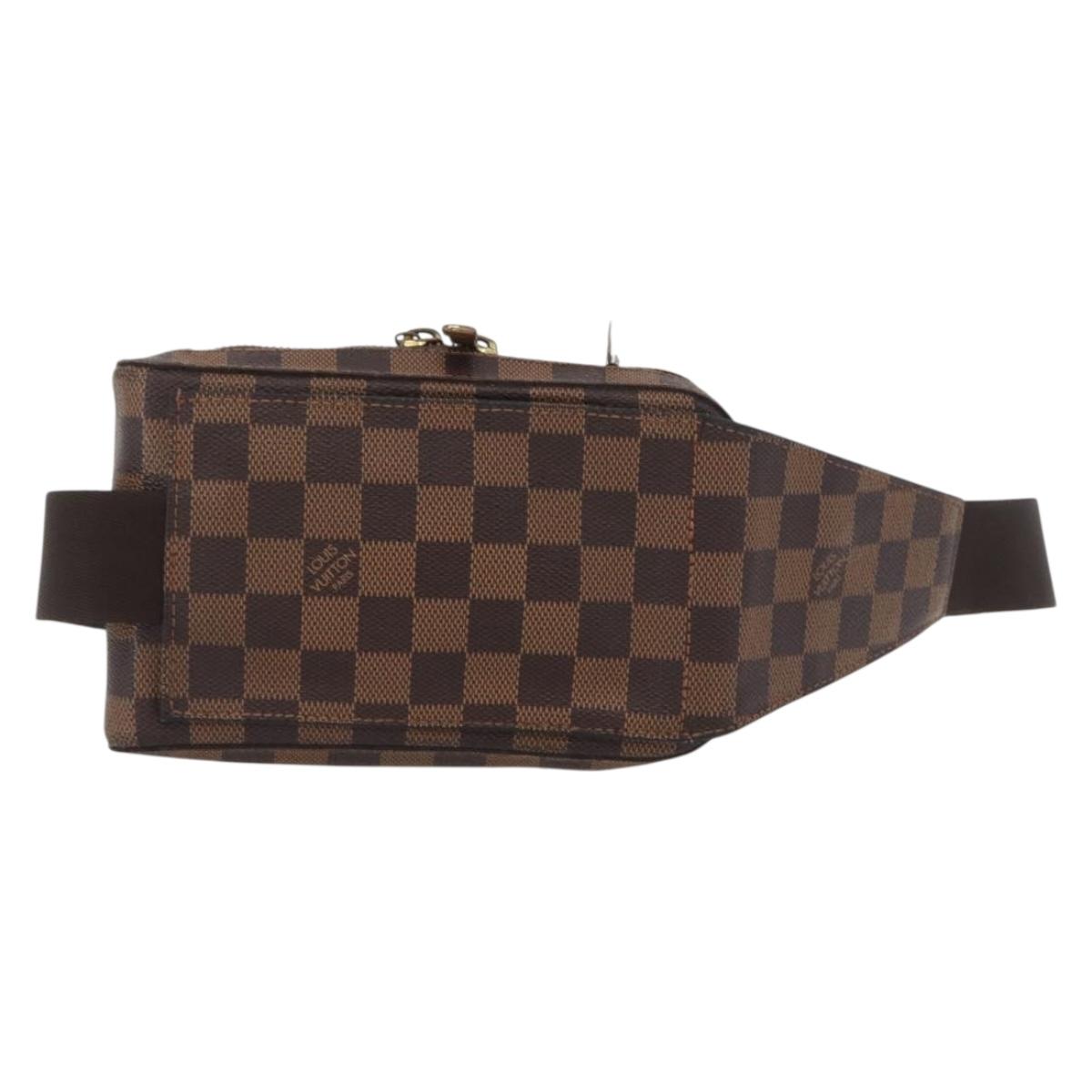 LOUIS VUITTON Damier Ebene Geronimos Shoulder Bag N51994 LV Auth ka2662