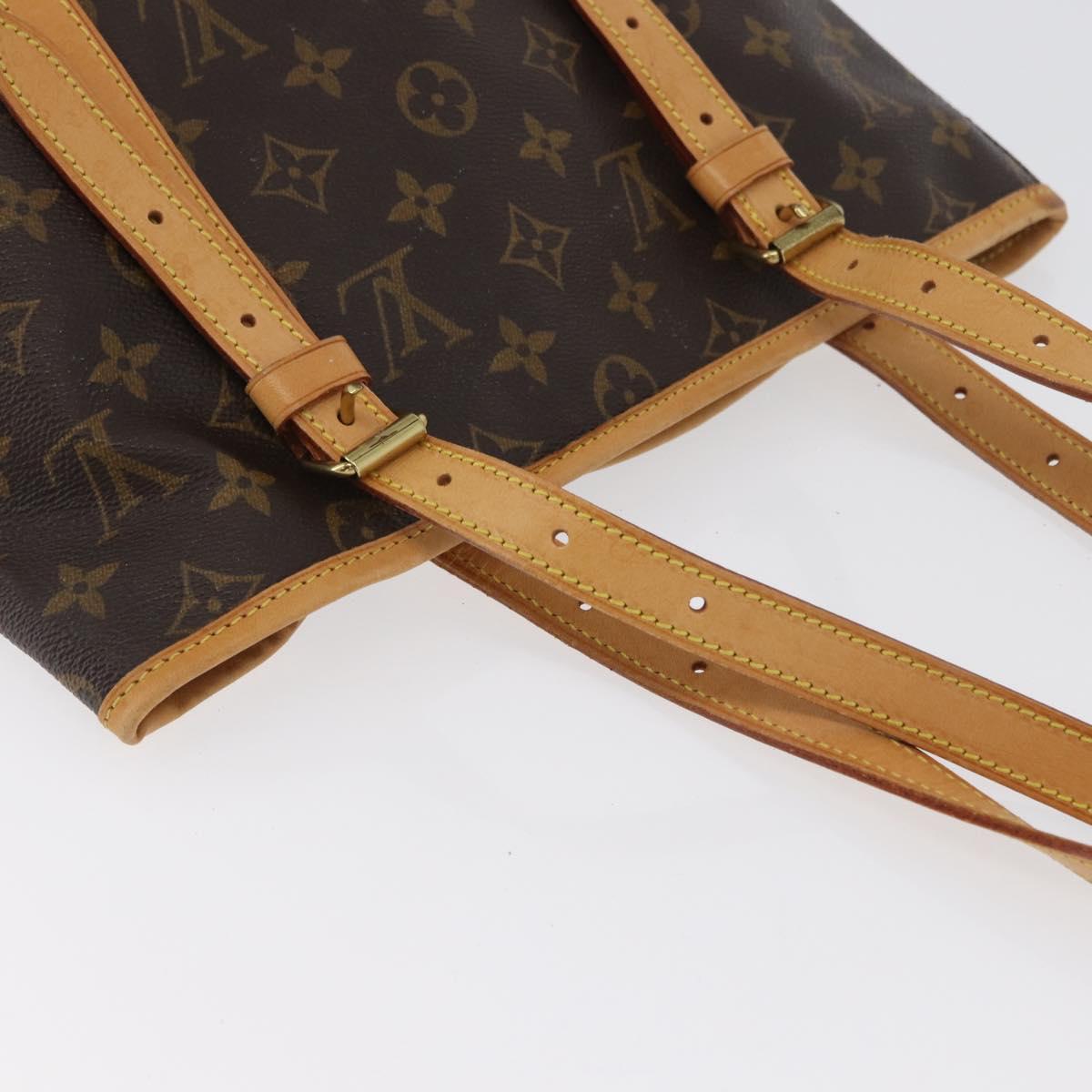 LOUIS VUITTON Monogram Bucket GM Shoulder Bag M42236 LV Auth ka2664