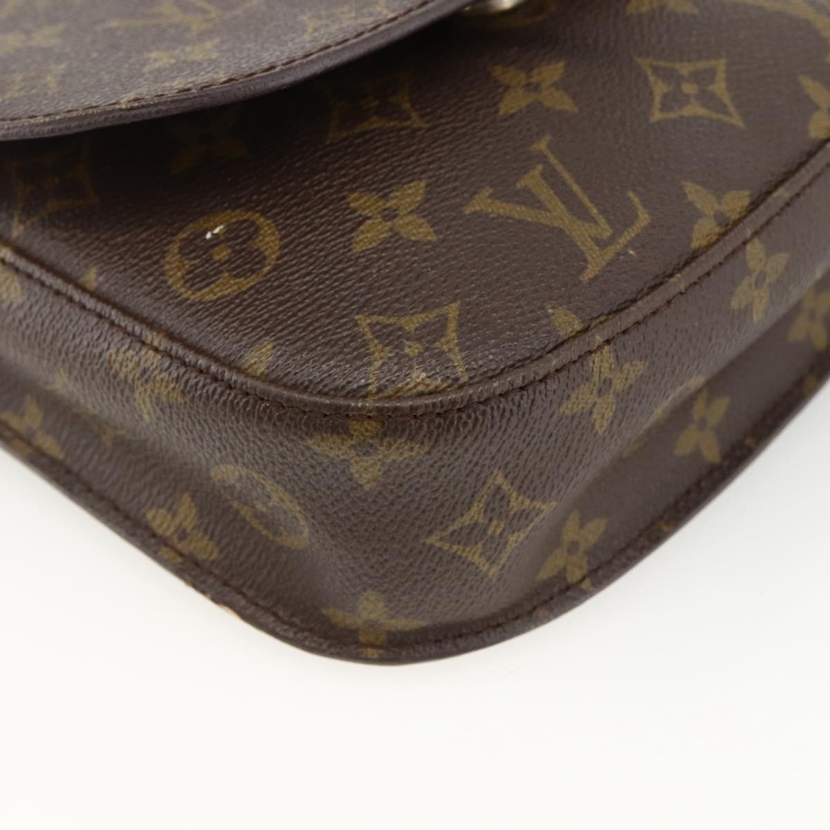 LOUIS VUITTON Monogram Saint Cloud MM Shoulder Bag M51243 LV Auth ka2669