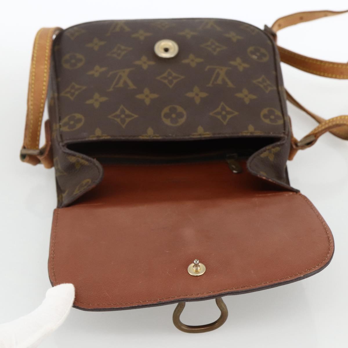LOUIS VUITTON Monogram Saint Cloud MM Shoulder Bag M51243 LV Auth ka2669