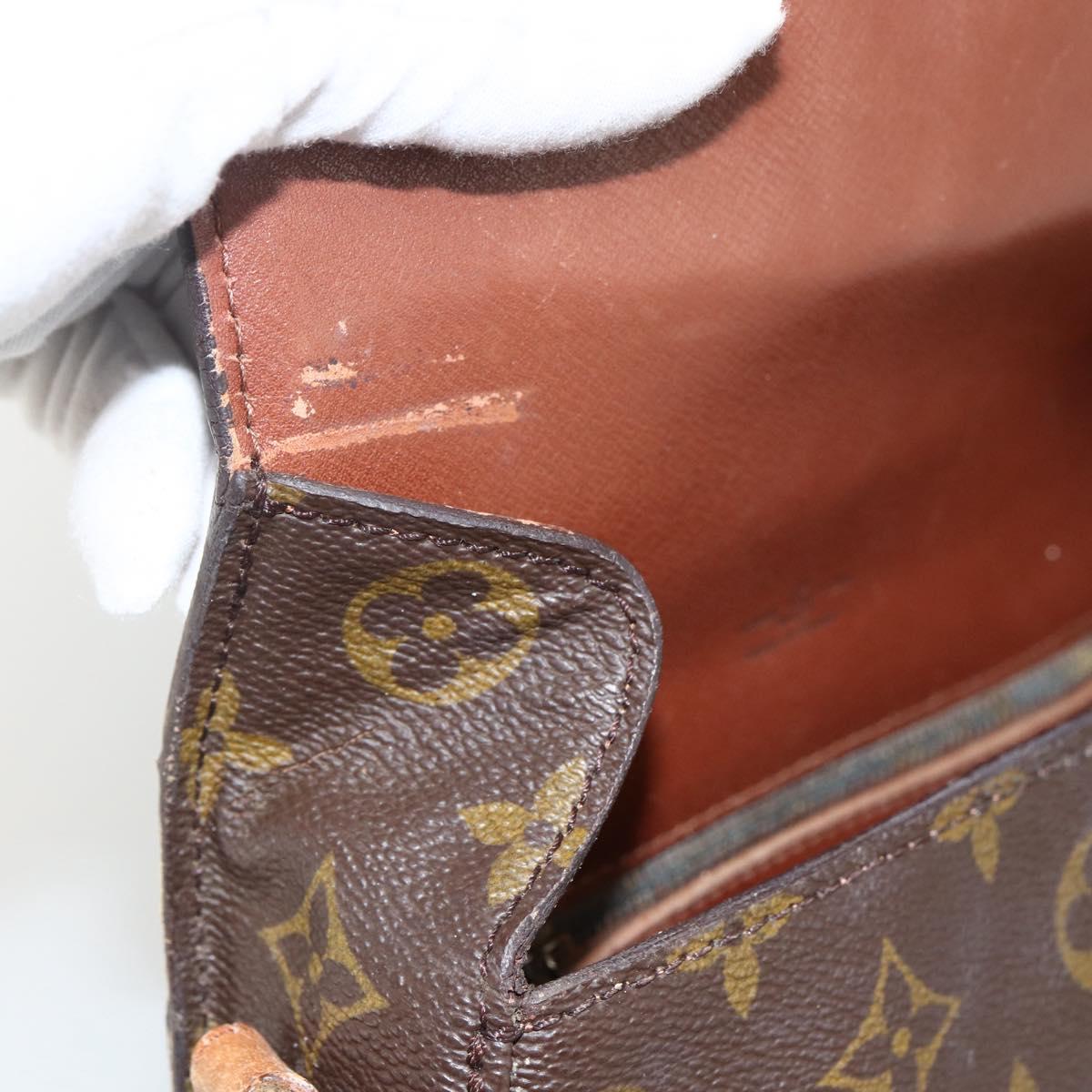 LOUIS VUITTON Monogram Saint Cloud MM Shoulder Bag M51243 LV Auth ka2669