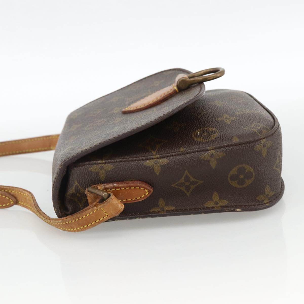 LOUIS VUITTON Monogram Saint Cloud MM Shoulder Bag M51243 LV Auth ka2669