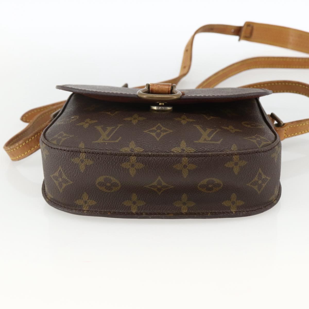 LOUIS VUITTON Monogram Saint Cloud MM Shoulder Bag M51243 LV Auth ka2669
