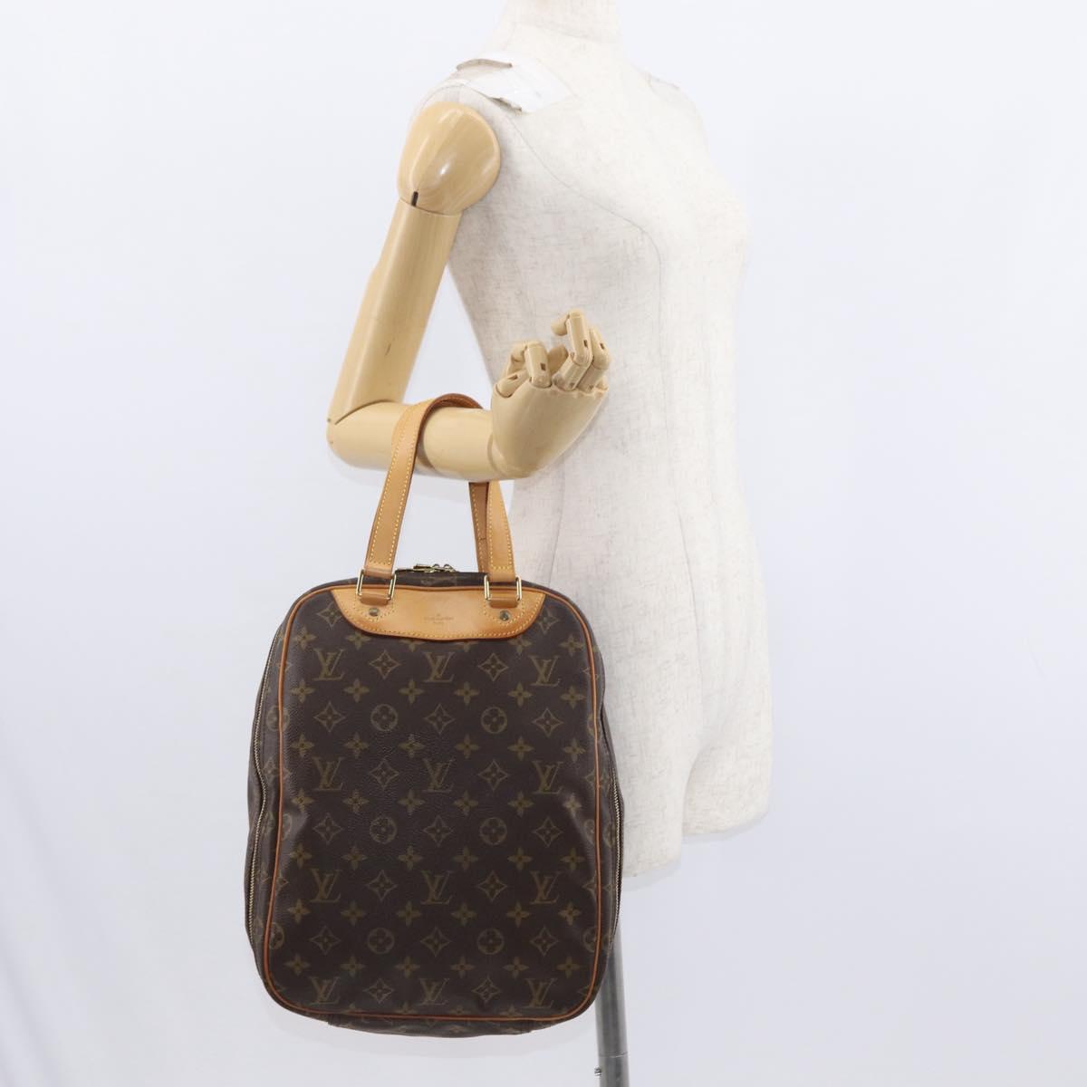 LOUIS VUITTON Monogram Excursion Hand Bag M41450 LV Auth ka267
