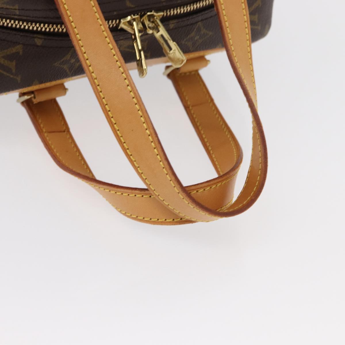 LOUIS VUITTON Monogram Excursion Hand Bag M41450 LV Auth ka267