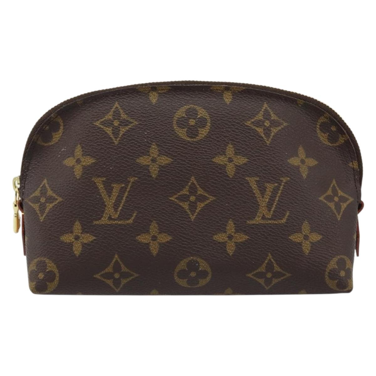 LOUIS VUITTON Monogram Pochette Cosmetic PM Pouch M43998 LV Auth ka2672