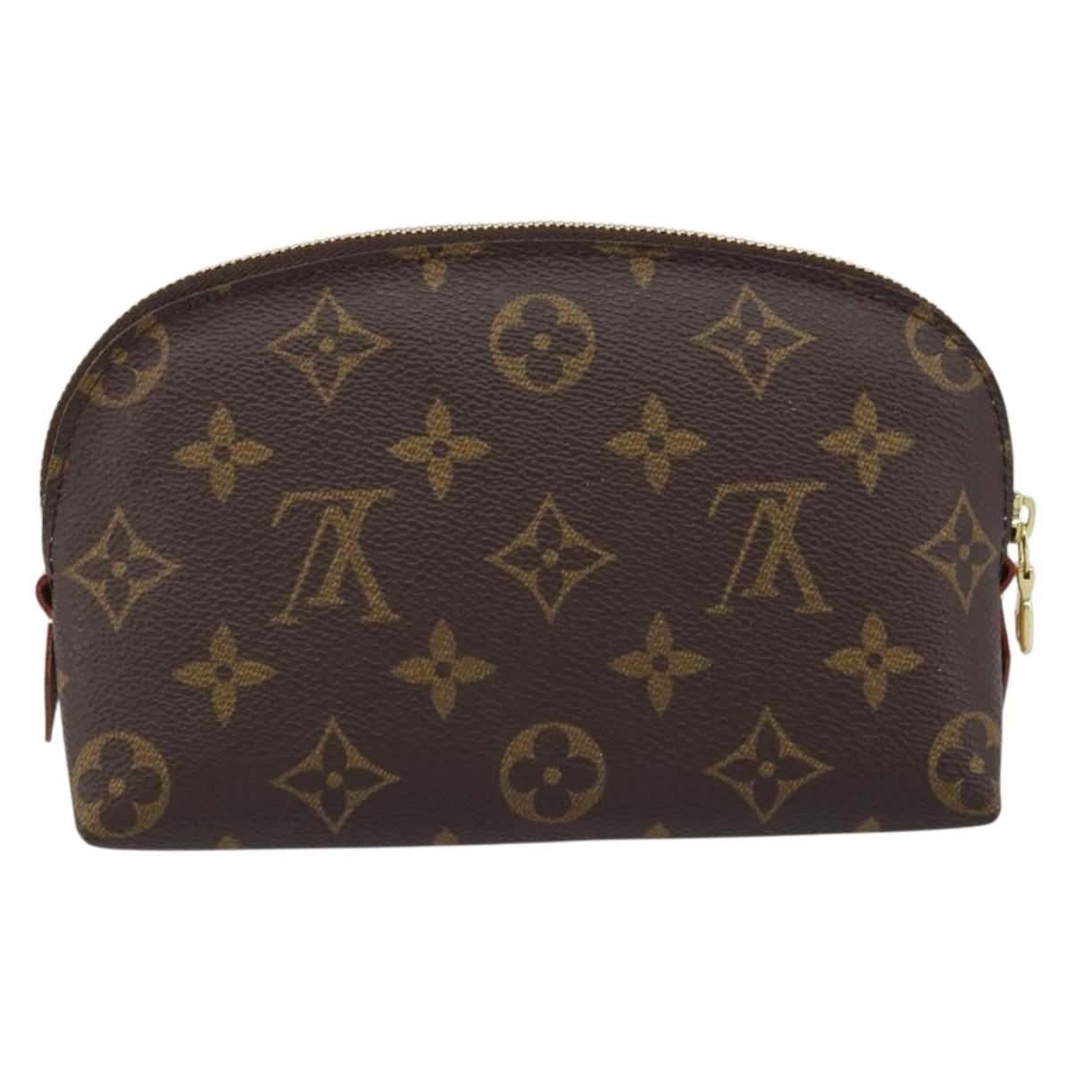 LOUIS VUITTON Monogram Pochette Cosmetic PM Pouch M43998 LV Auth ka2672