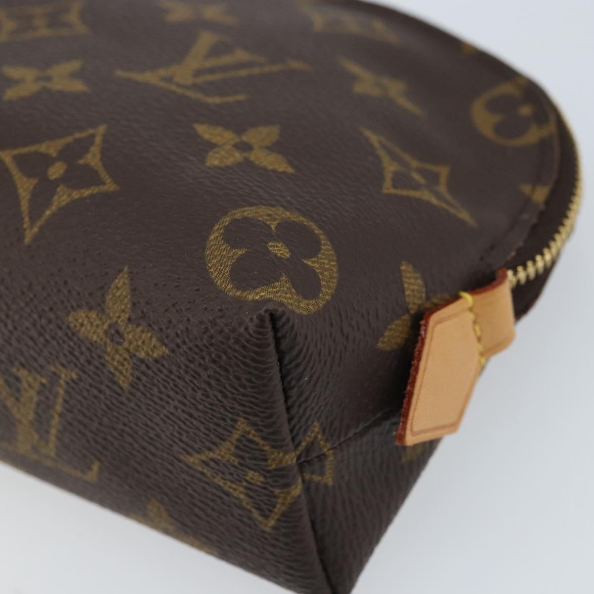 LOUIS VUITTON Monogram Pochette Cosmetic PM Pouch M43998 LV Auth ka2672
