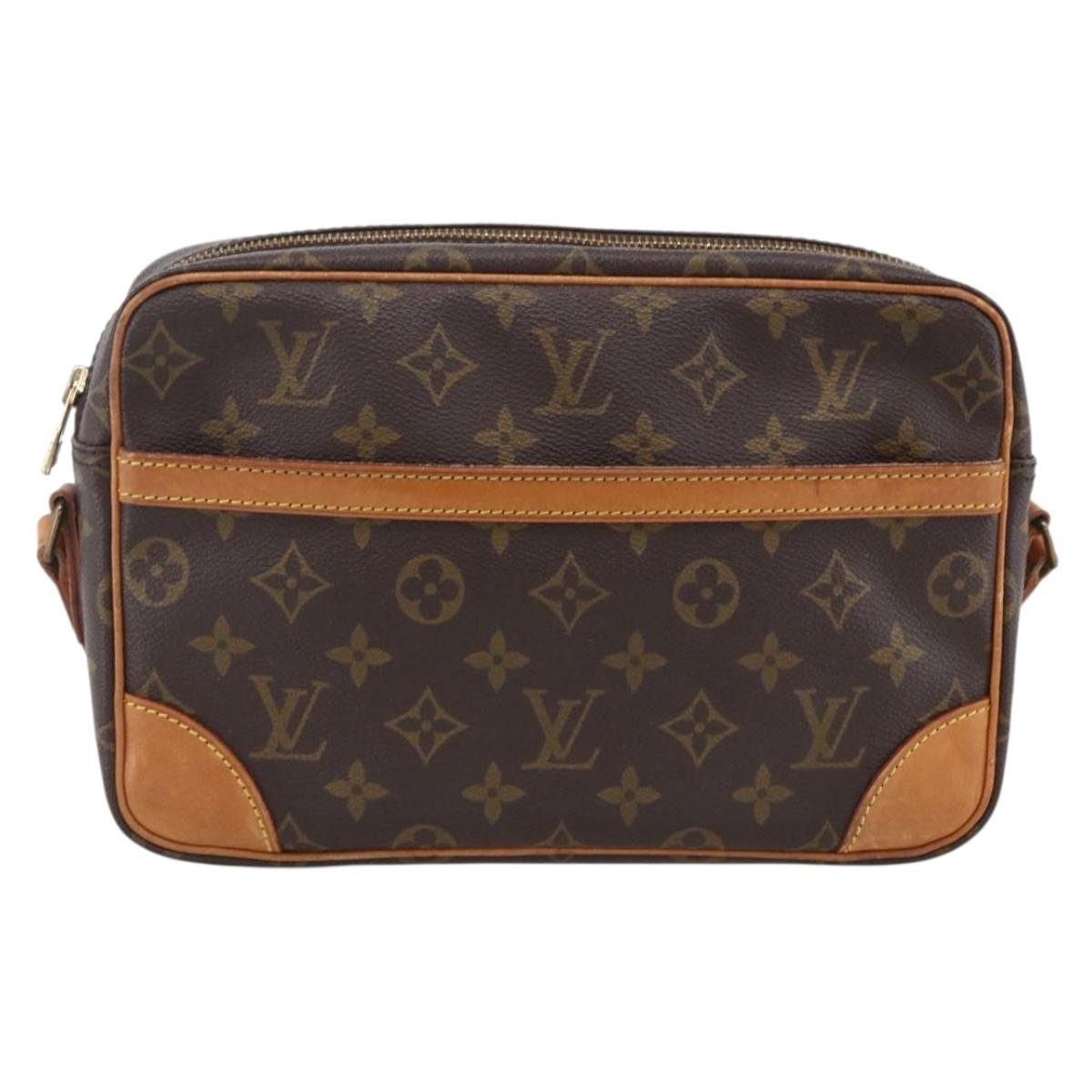 LOUIS VUITTON Monogram Trocadero 27 Shoulder Bag M51274 LV Auth ka2674