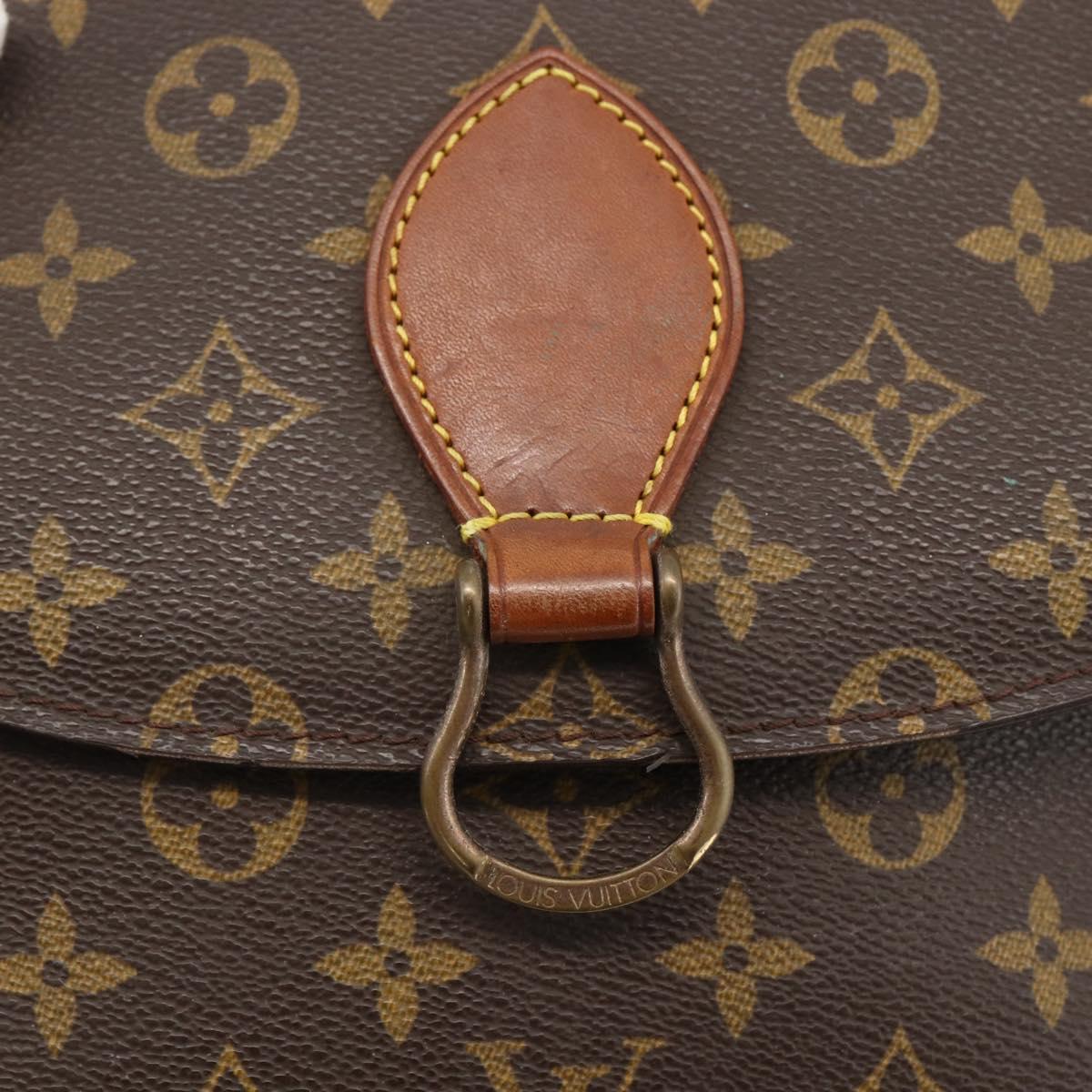 LOUIS VUITTON Monogram Saint Cloud GM Shoulder Bag M51242 LV Auth ka2675