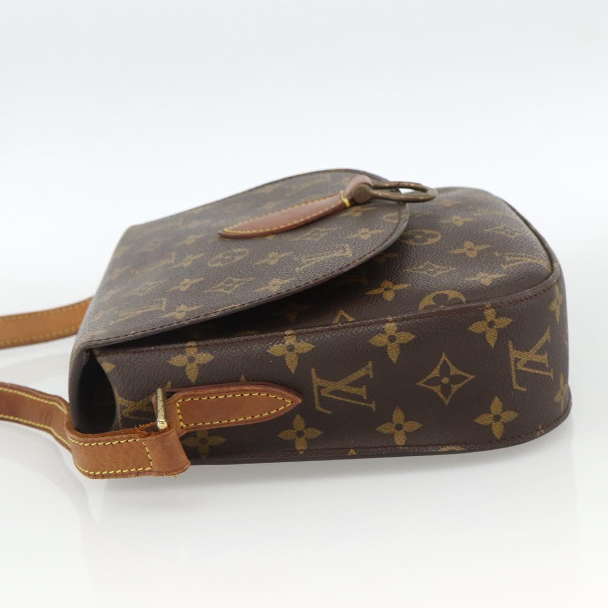 LOUIS VUITTON Monogram Saint Cloud GM Shoulder Bag M51242 LV Auth ka2675