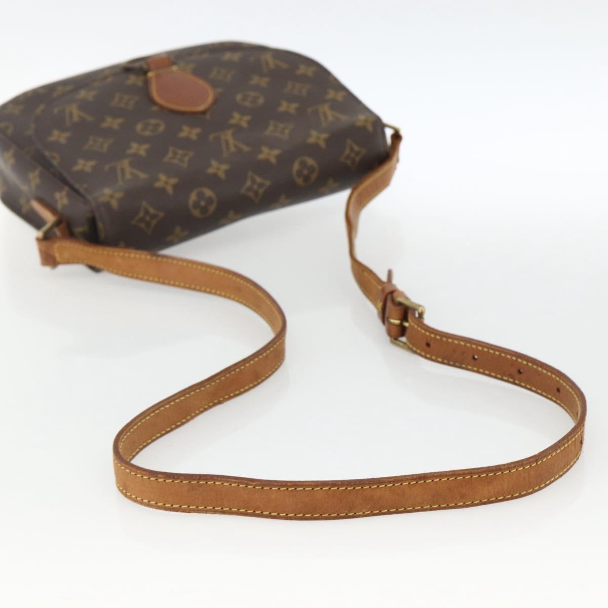 LOUIS VUITTON Monogram Saint Cloud GM Shoulder Bag M51242 LV Auth ka2675
