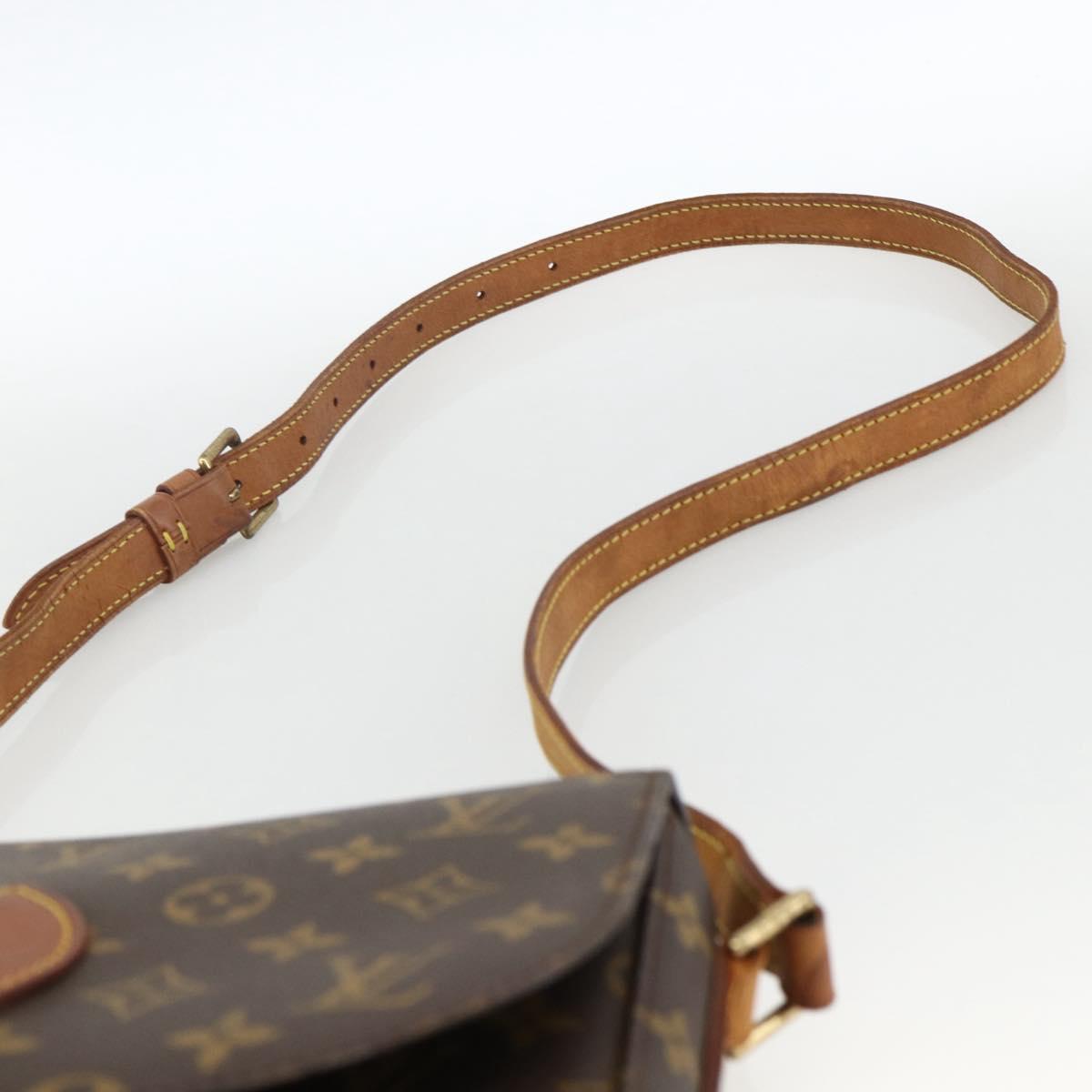 LOUIS VUITTON Monogram Saint Cloud GM Shoulder Bag M51242 LV Auth ka2675