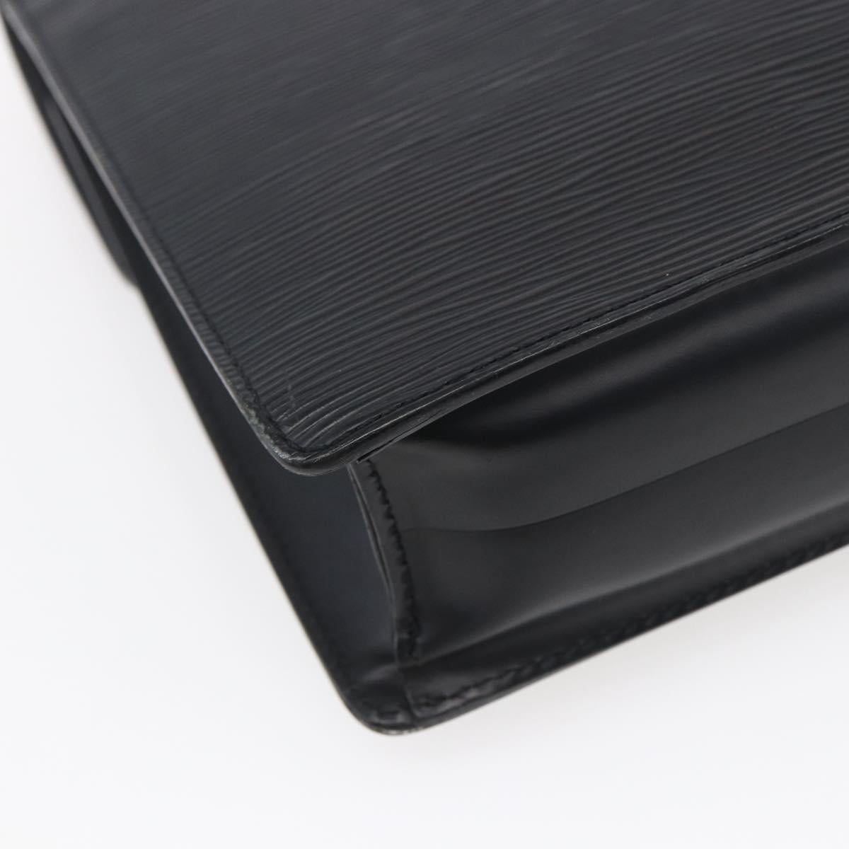 LOUIS VUITTON Epi Monceau 28 Hand Bag Black M52122 LV Auth ka268