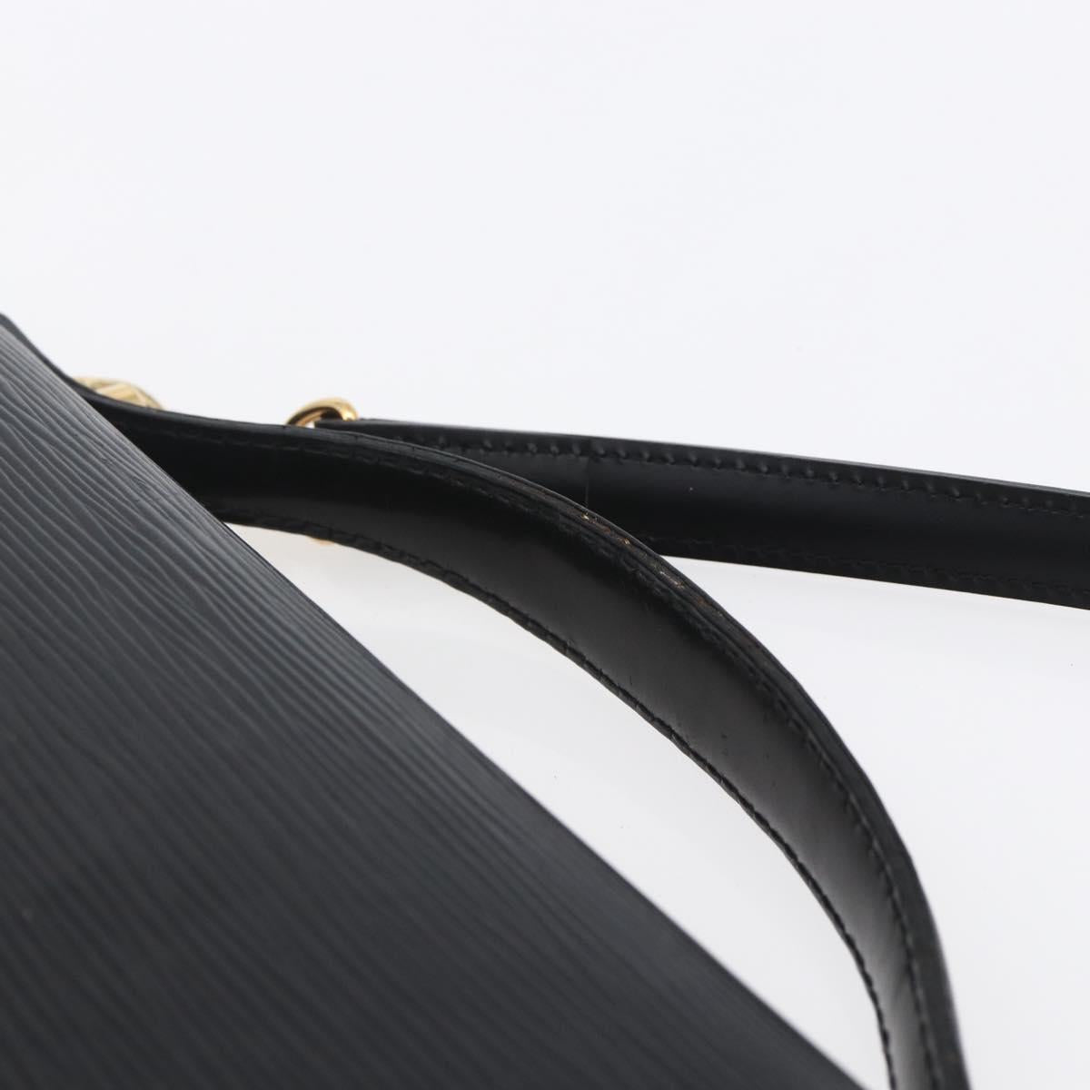 LOUIS VUITTON Epi Monceau 28 Hand Bag Black M52122 LV Auth ka268