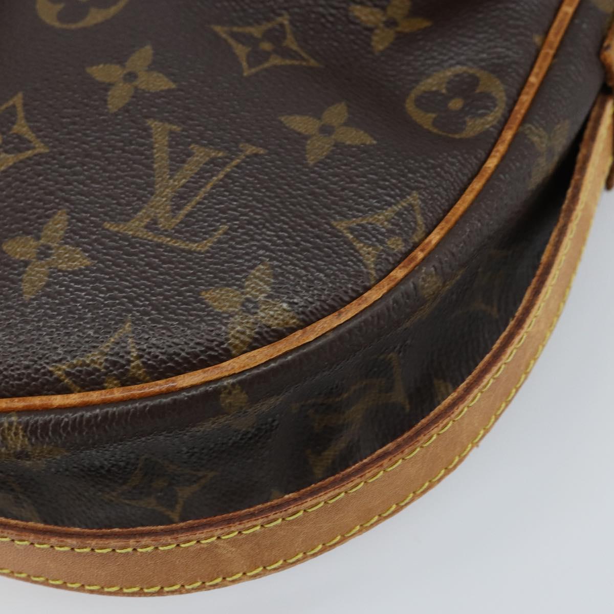 LOUIS VUITTON Monogram Jeune Fille GM Shoulder Bag M51225 LV Auth ka2701