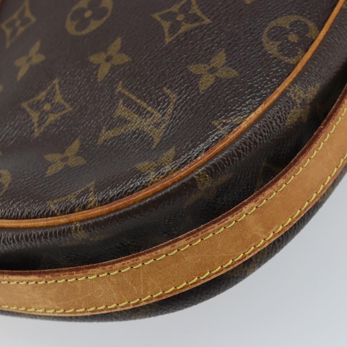 LOUIS VUITTON Monogram Jeune Fille GM Shoulder Bag M51225 LV Auth ka2701