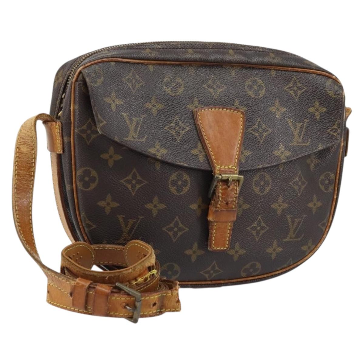 LOUIS VUITTON Monogram Jeune Fille GM Shoulder Bag M51225 LV Auth ka2701