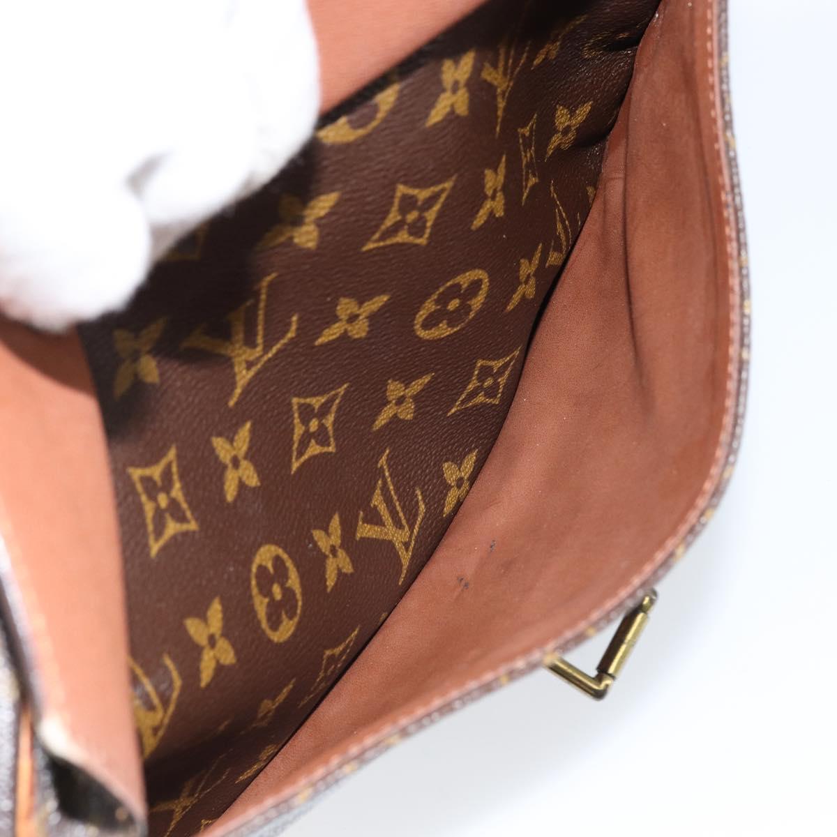LOUIS VUITTON Monogram Jeune Fille GM Shoulder Bag M51225 LV Auth ka2701