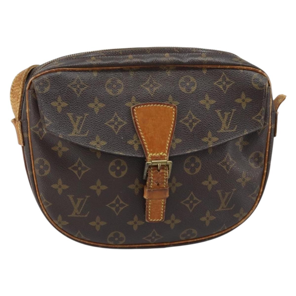 LOUIS VUITTON Monogram Jeune Fille GM Shoulder Bag M51225 LV Auth ka2701
