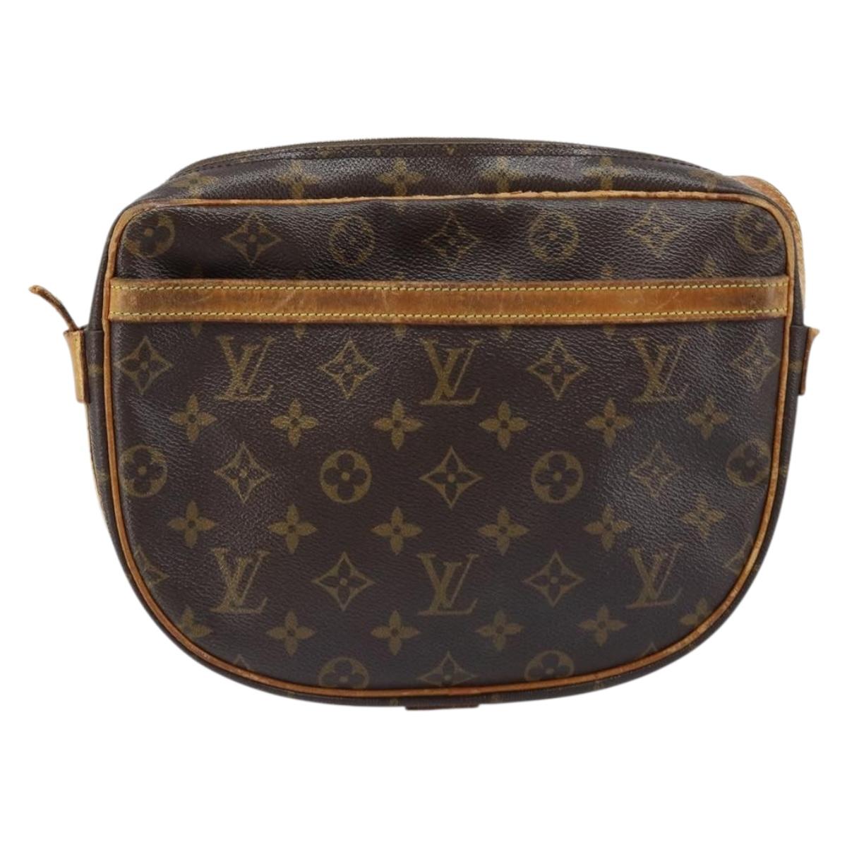 LOUIS VUITTON Monogram Jeune Fille GM Shoulder Bag M51225 LV Auth ka2701