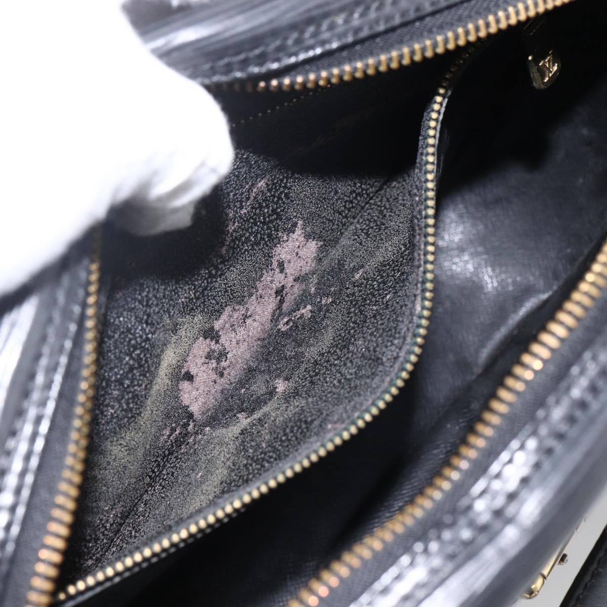 LOUIS VUITTON Epi Jeune Fille MM Shoulder Bag Black M52152 LV Auth ka2702