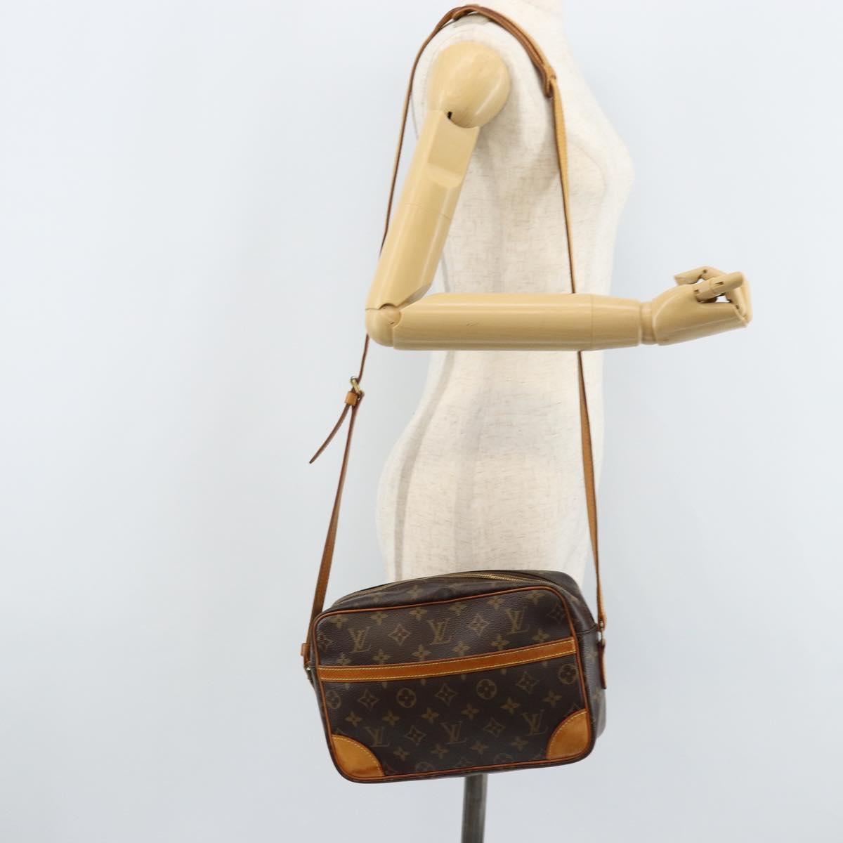LOUIS VUITTON Monogram Trocadero 23 Shoulder Bag M51276 LV Auth ka2704
