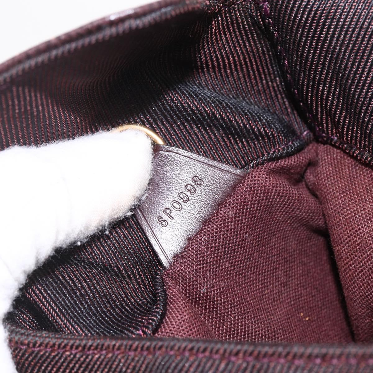 LOUIS VUITTON Taiga Delsous Shoulder Bag Acajou M30166 LV Auth ka2721