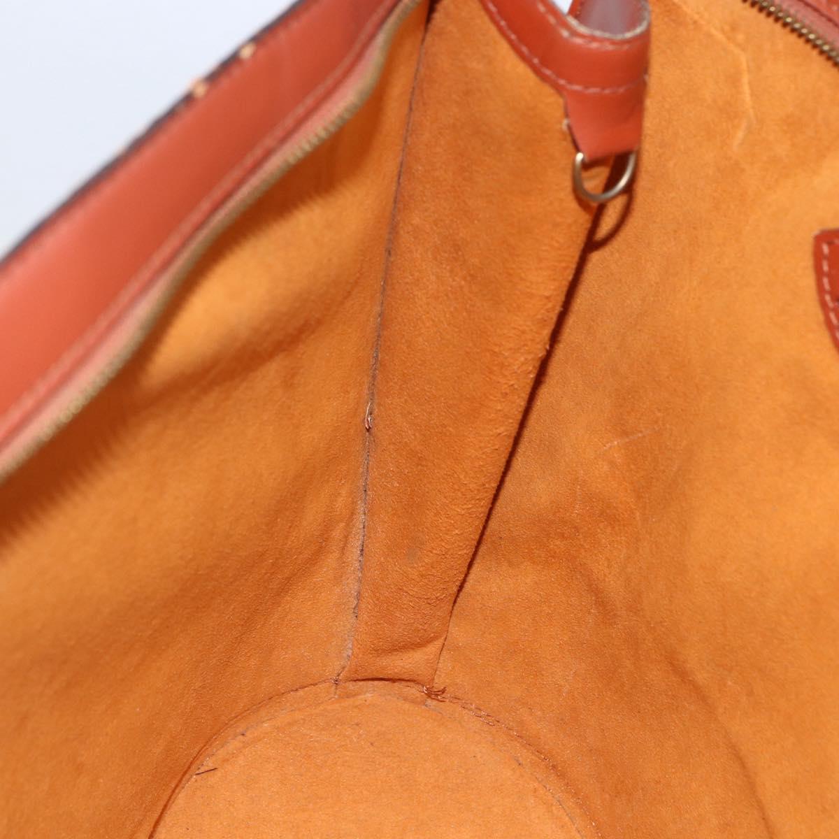 LOUIS VUITTON Epi Saint Jacques Shopping Bag Brown M52263 LV Auth ka2723