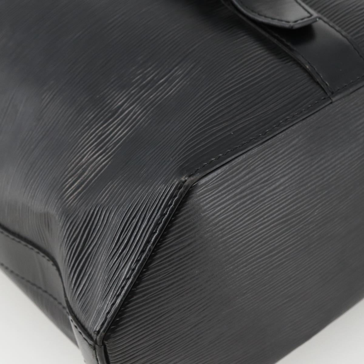 LOUIS VUITTON Epi Sac A Dos Shoulder Bag Black M80153 LV Auth ka2724