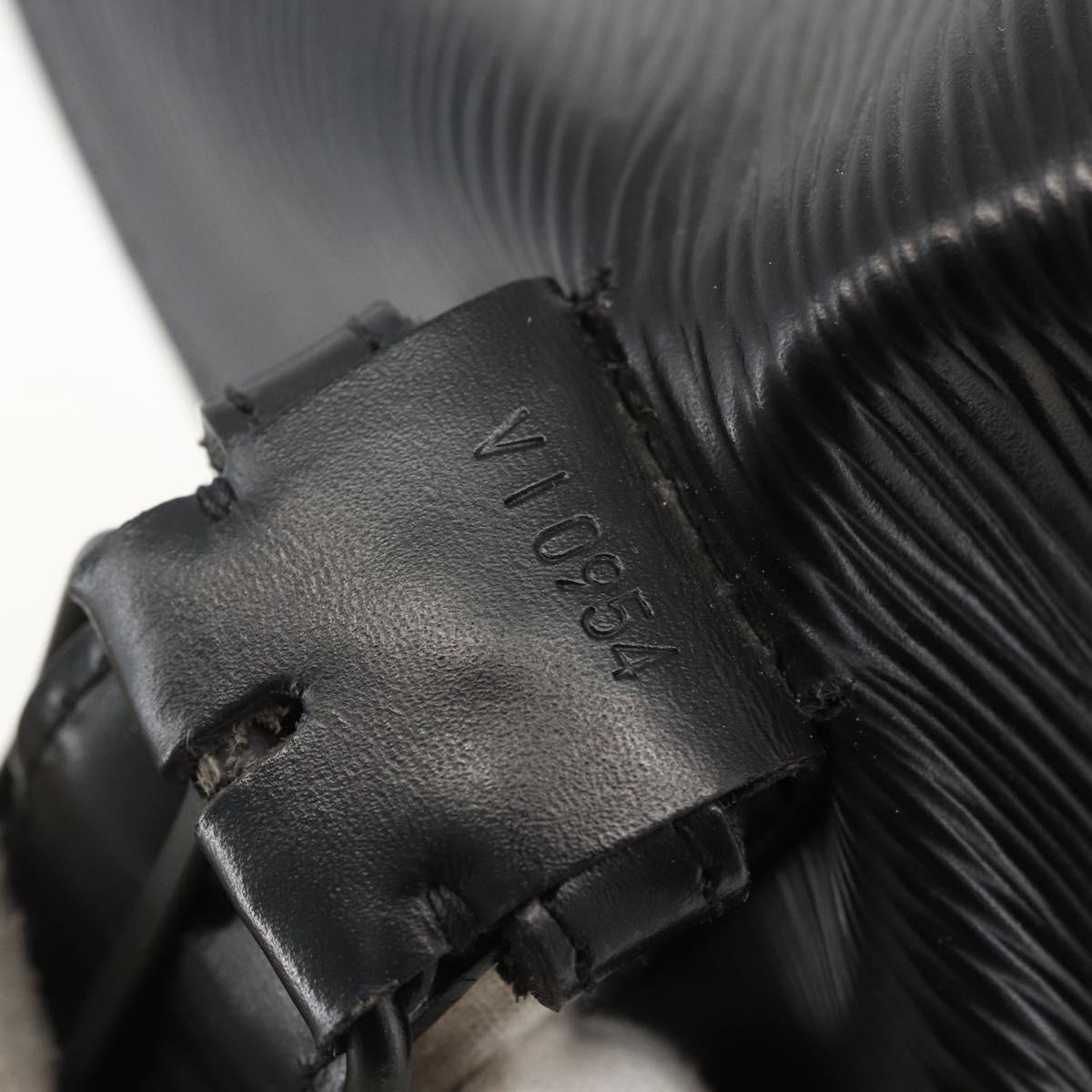 LOUIS VUITTON Epi Sac A Dos Shoulder Bag Black M80153 LV Auth ka2724