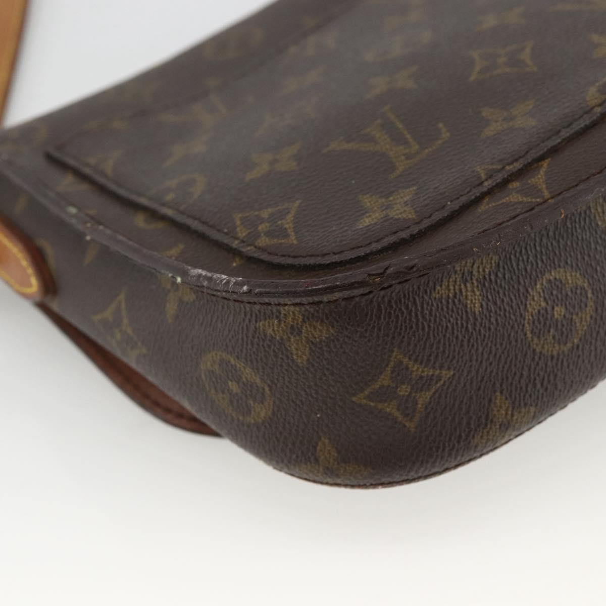 LOUIS VUITTON Monogram Saint Cloud MM Shoulder Bag M51243 LV Auth ka2725