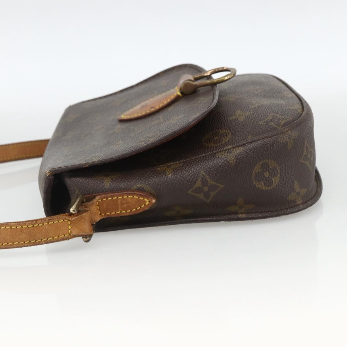 LOUIS VUITTON Monogram Saint Cloud MM Shoulder Bag M51243 LV Auth ka2725