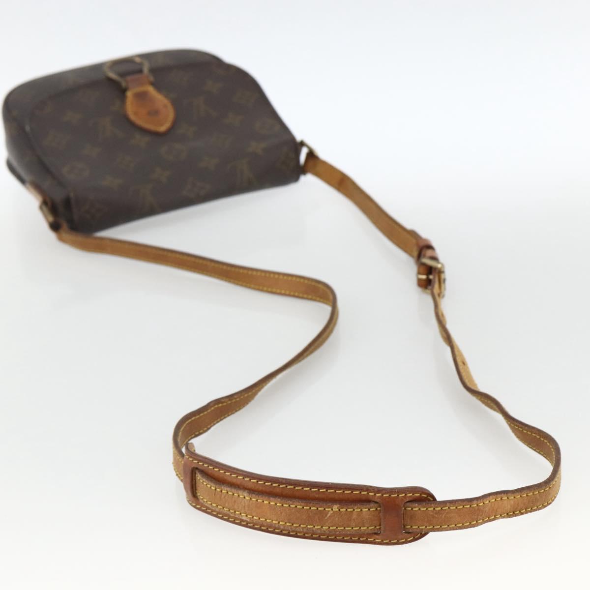 LOUIS VUITTON Monogram Saint Cloud MM Shoulder Bag M51243 LV Auth ka2725