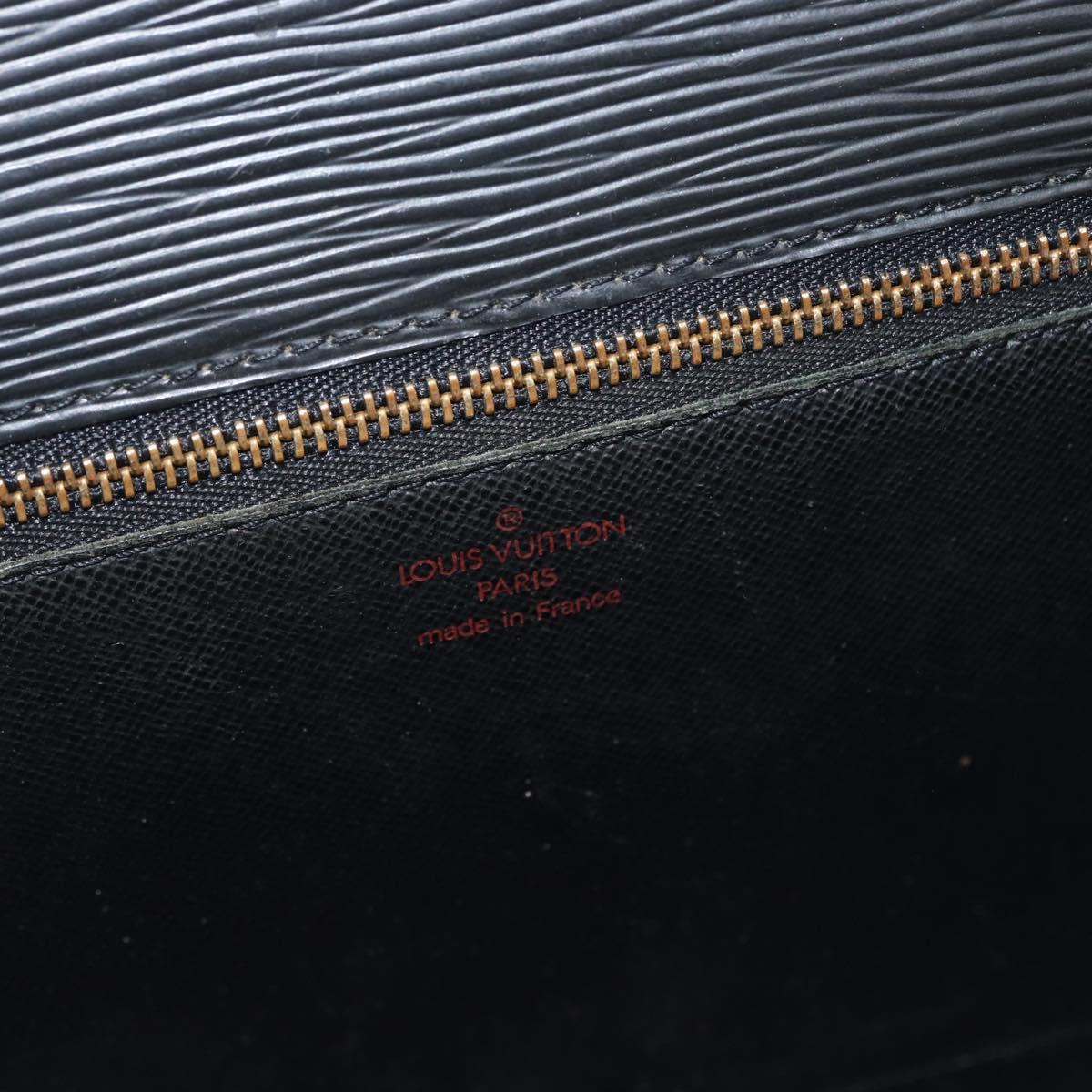 LOUIS VUITTON Epi Monceau 28 Hand Bag Black M52122 LV Auth ka2727