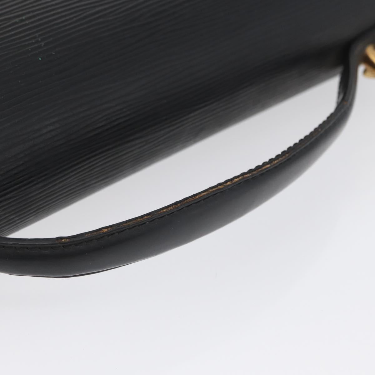 LOUIS VUITTON Epi Monceau 28 Hand Bag Black M52122 LV Auth ka2727