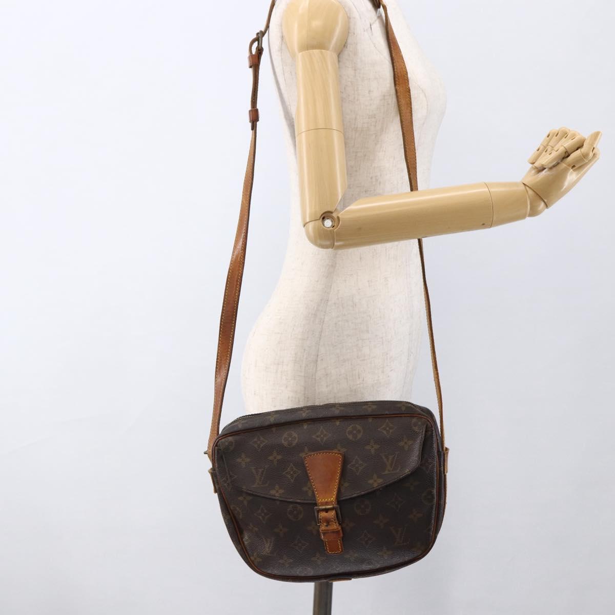 LOUIS VUITTON Monogram Jeune Fille GM Shoulder Bag M51225 LV Auth ka2732