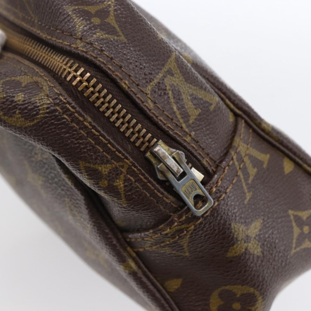 LOUIS VUITTON Monogram Trousse Toilette 28 Clutch Bag M47522 LV Auth ka2733