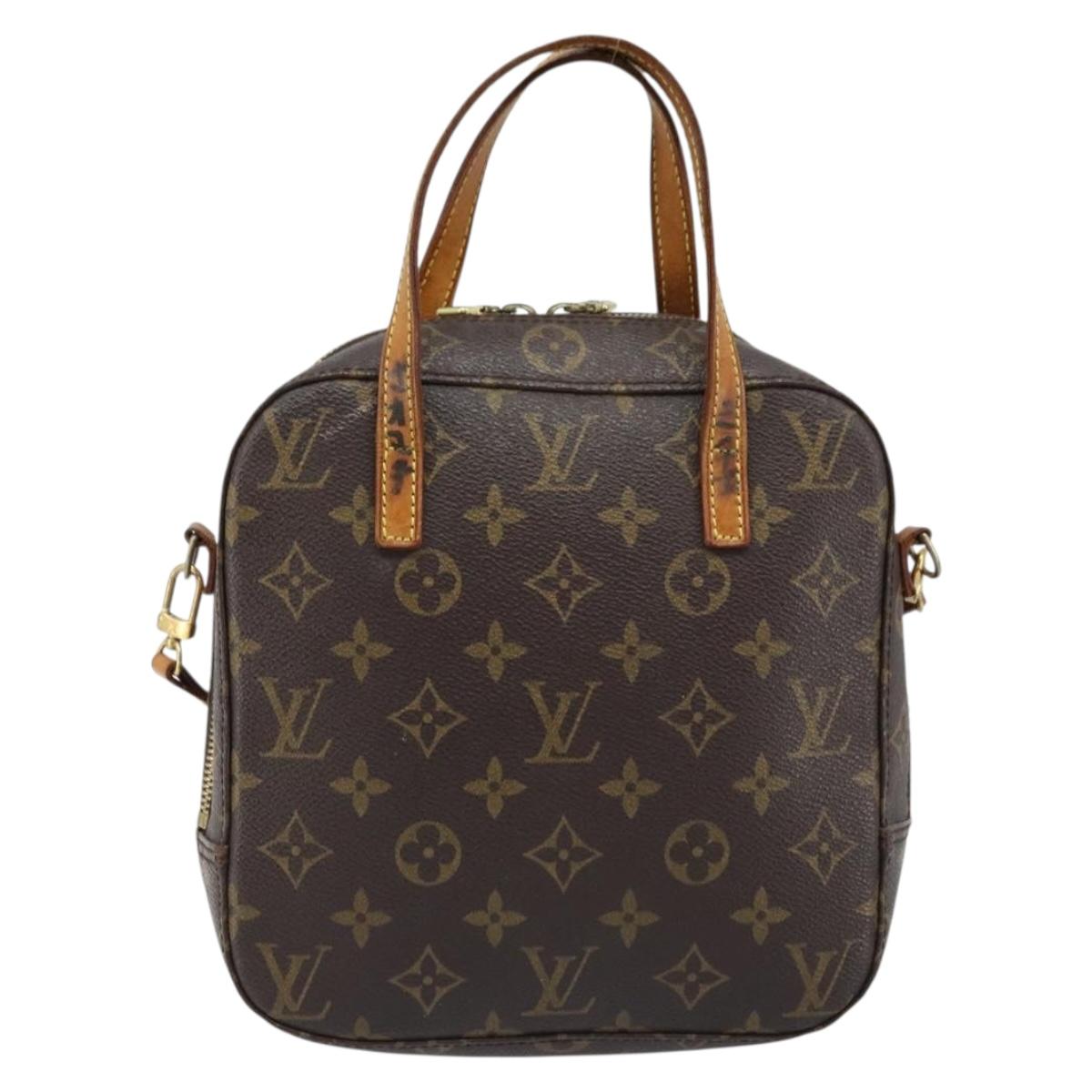 LOUIS VUITTON Monogram Spontini Hand Bag M47500 LV Auth ka2734