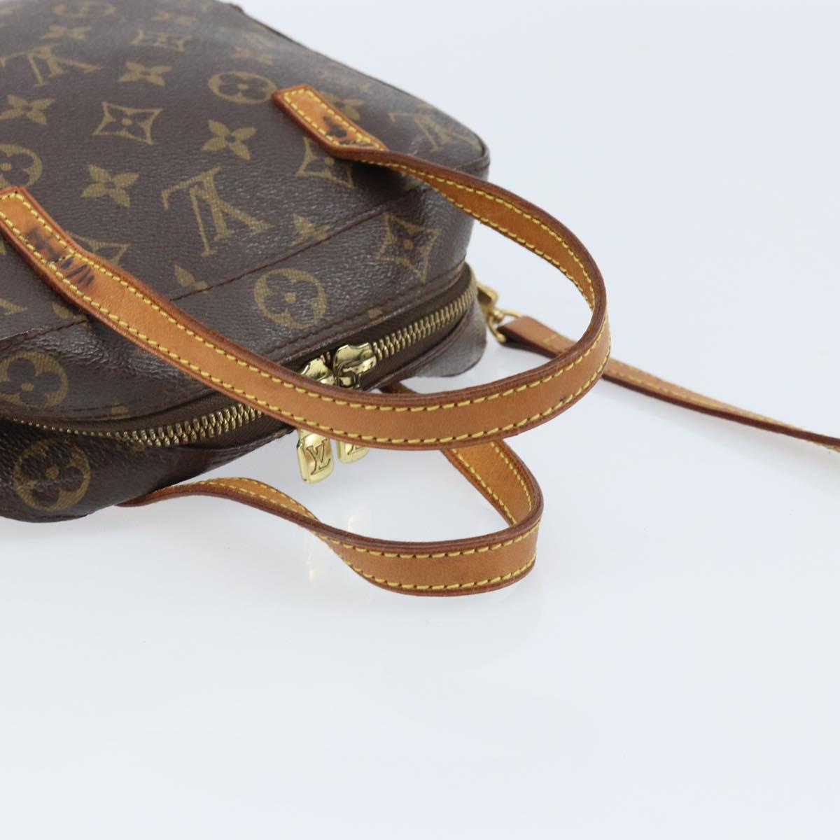 LOUIS VUITTON Monogram Spontini Hand Bag M47500 LV Auth ka2734