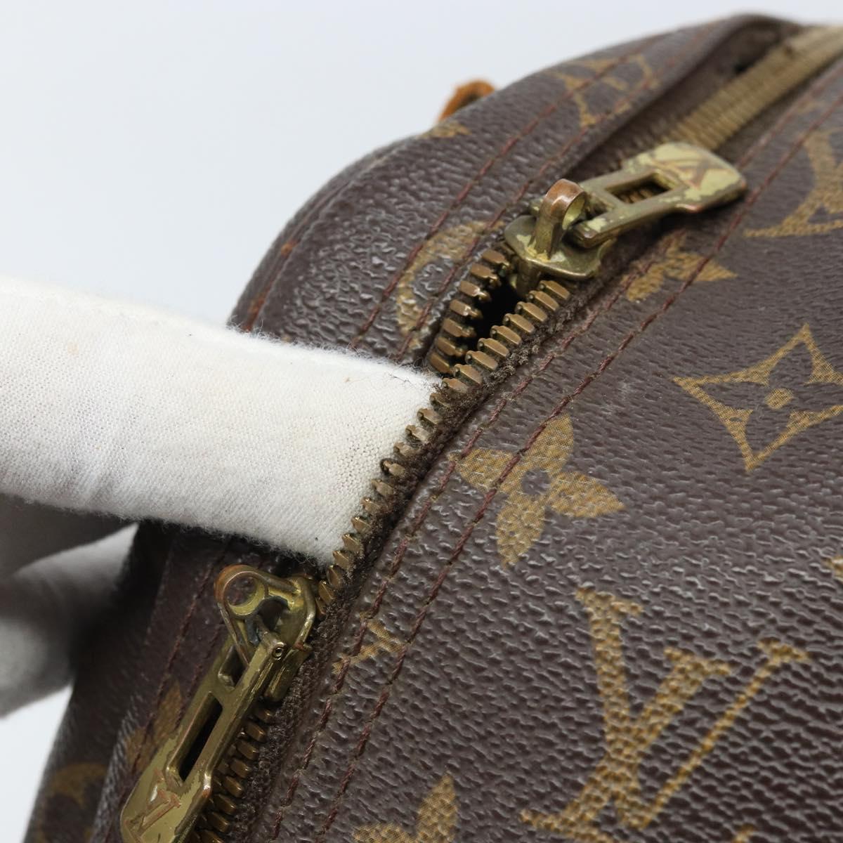 LOUIS VUITTON Monogram Excursion Hand Bag M41450 LV Auth ka2736