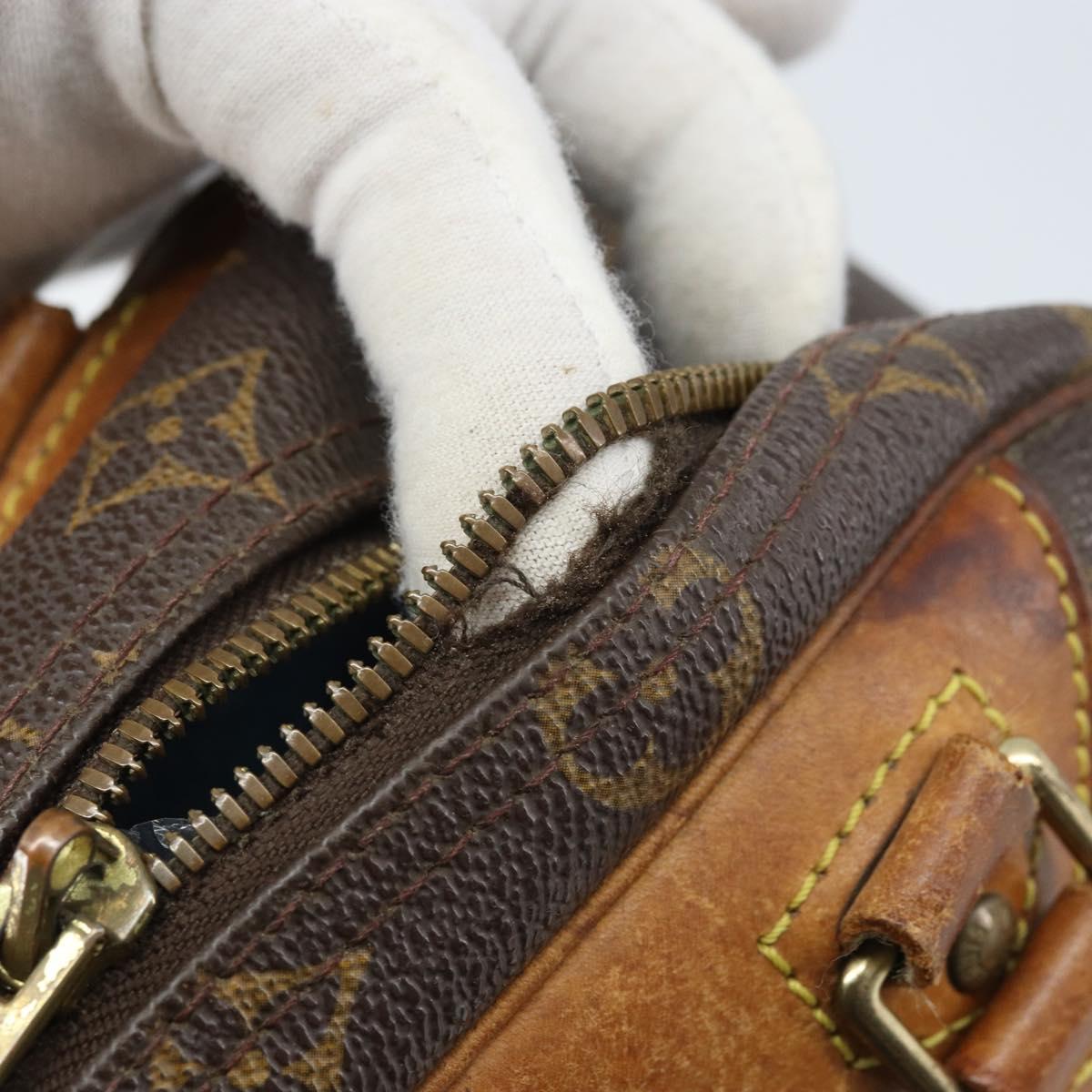 LOUIS VUITTON Monogram Excursion Hand Bag M41450 LV Auth ka2736