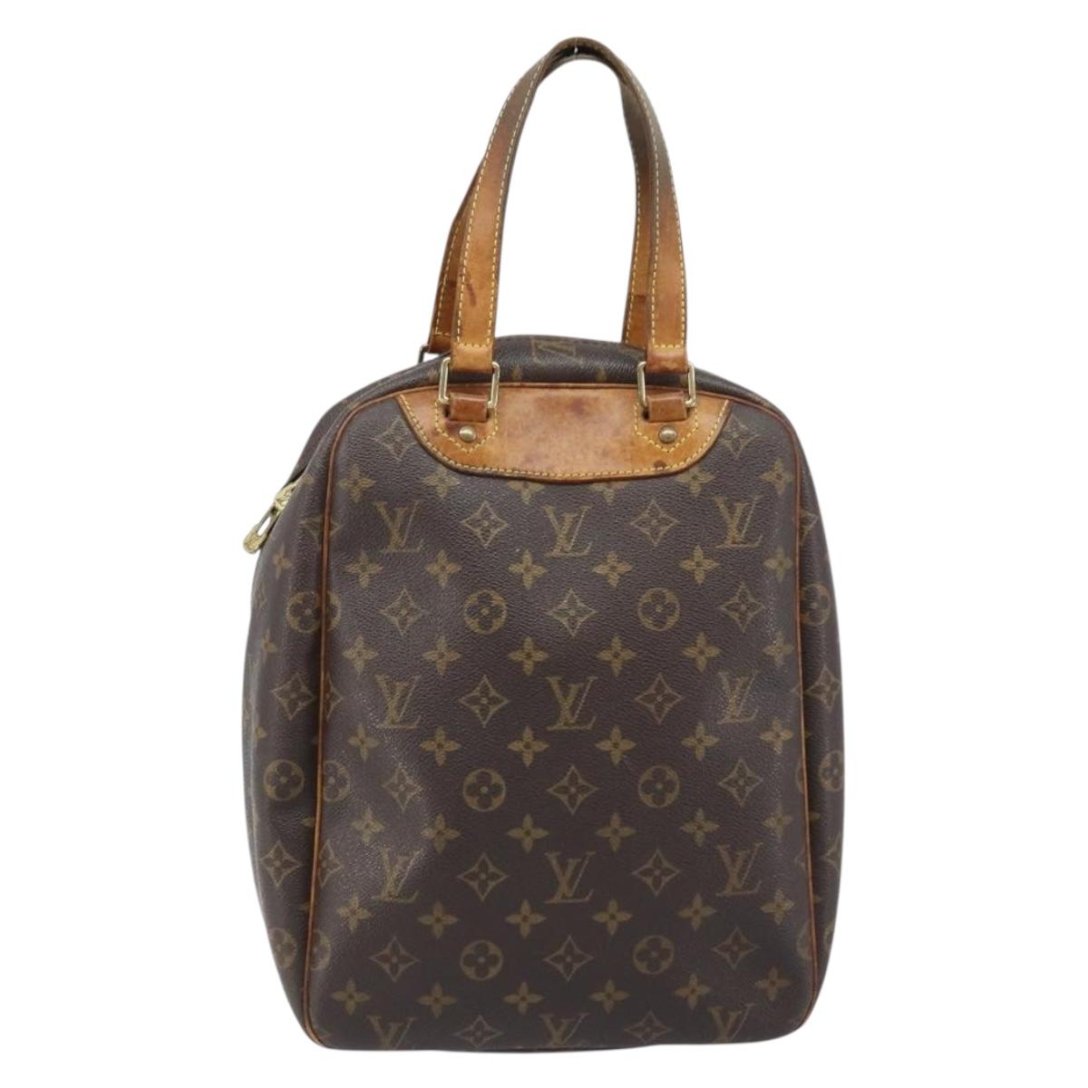 LOUIS VUITTON Monogram Excursion Hand Bag M41450 LV Auth ka2736