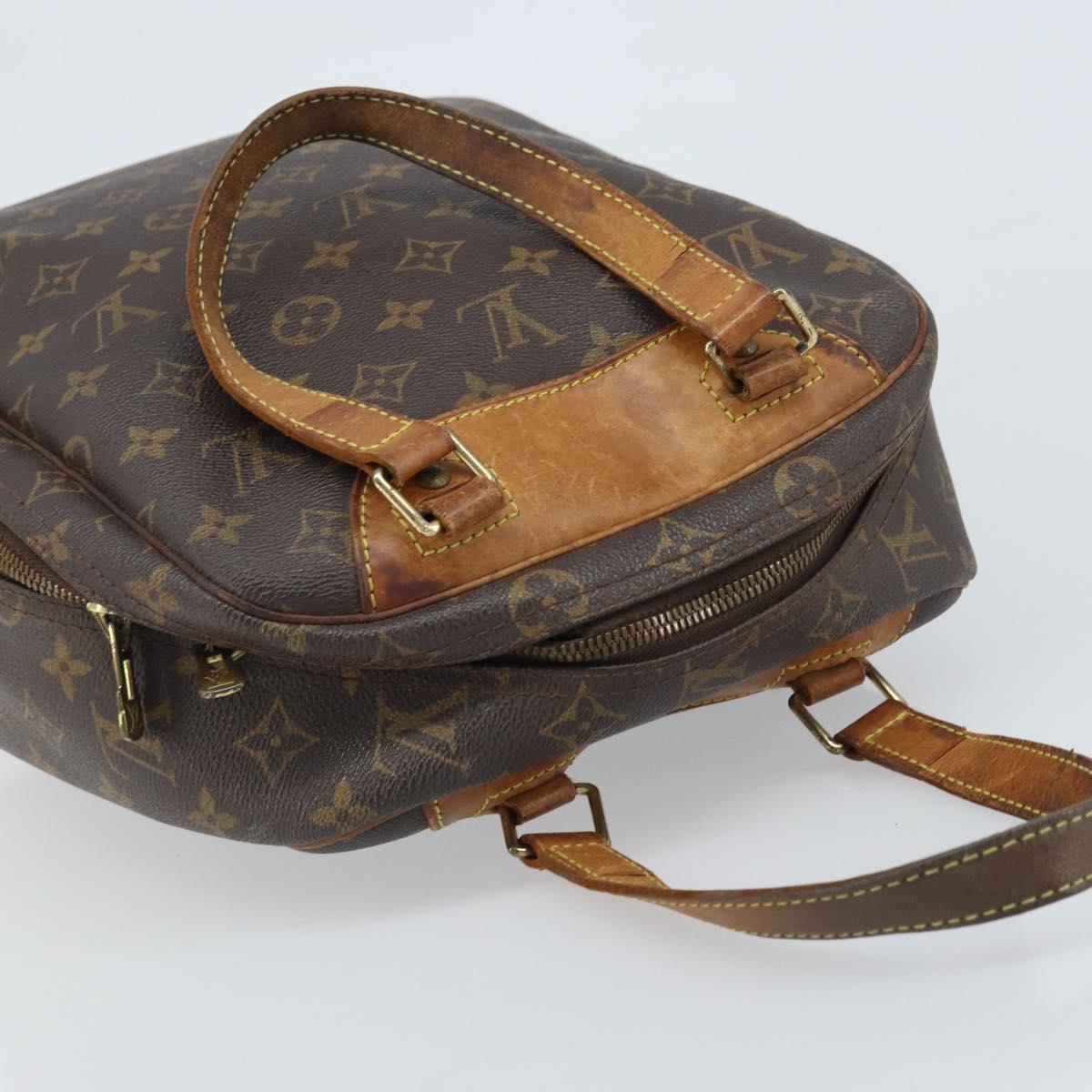 LOUIS VUITTON Monogram Excursion Hand Bag M41450 LV Auth ka2736
