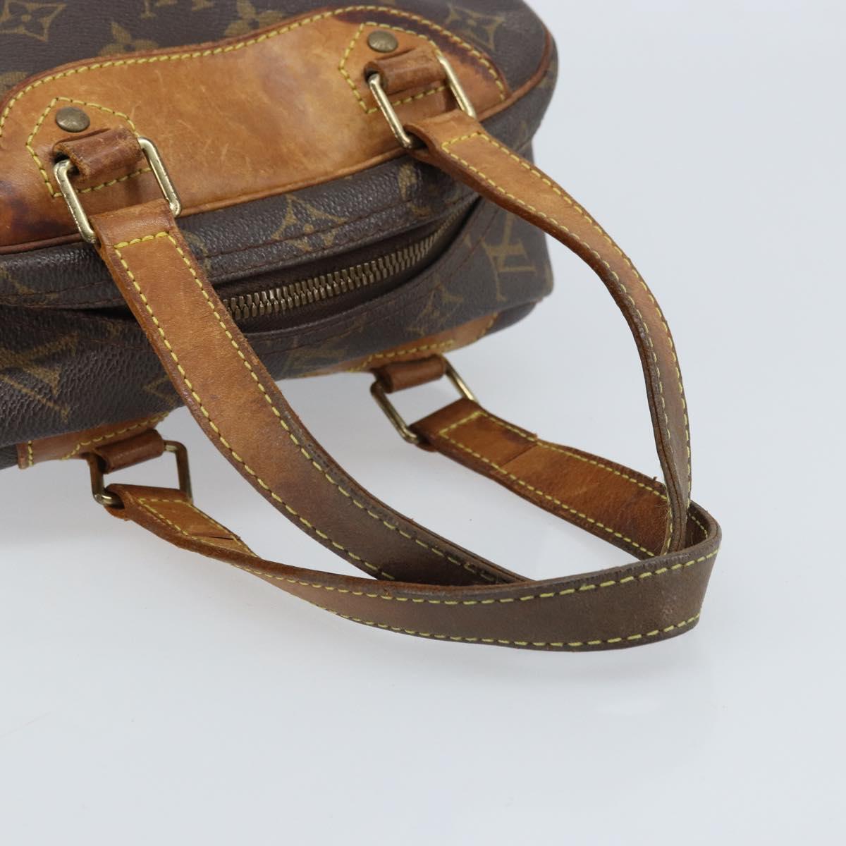 LOUIS VUITTON Monogram Excursion Hand Bag M41450 LV Auth ka2736