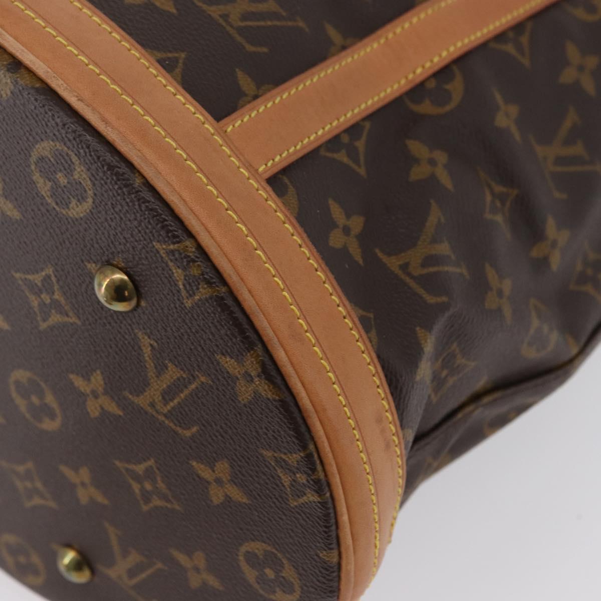 LOUIS VUITTON Monogram Bucket GM Shoulder Bag M42236 LV Auth ka2749