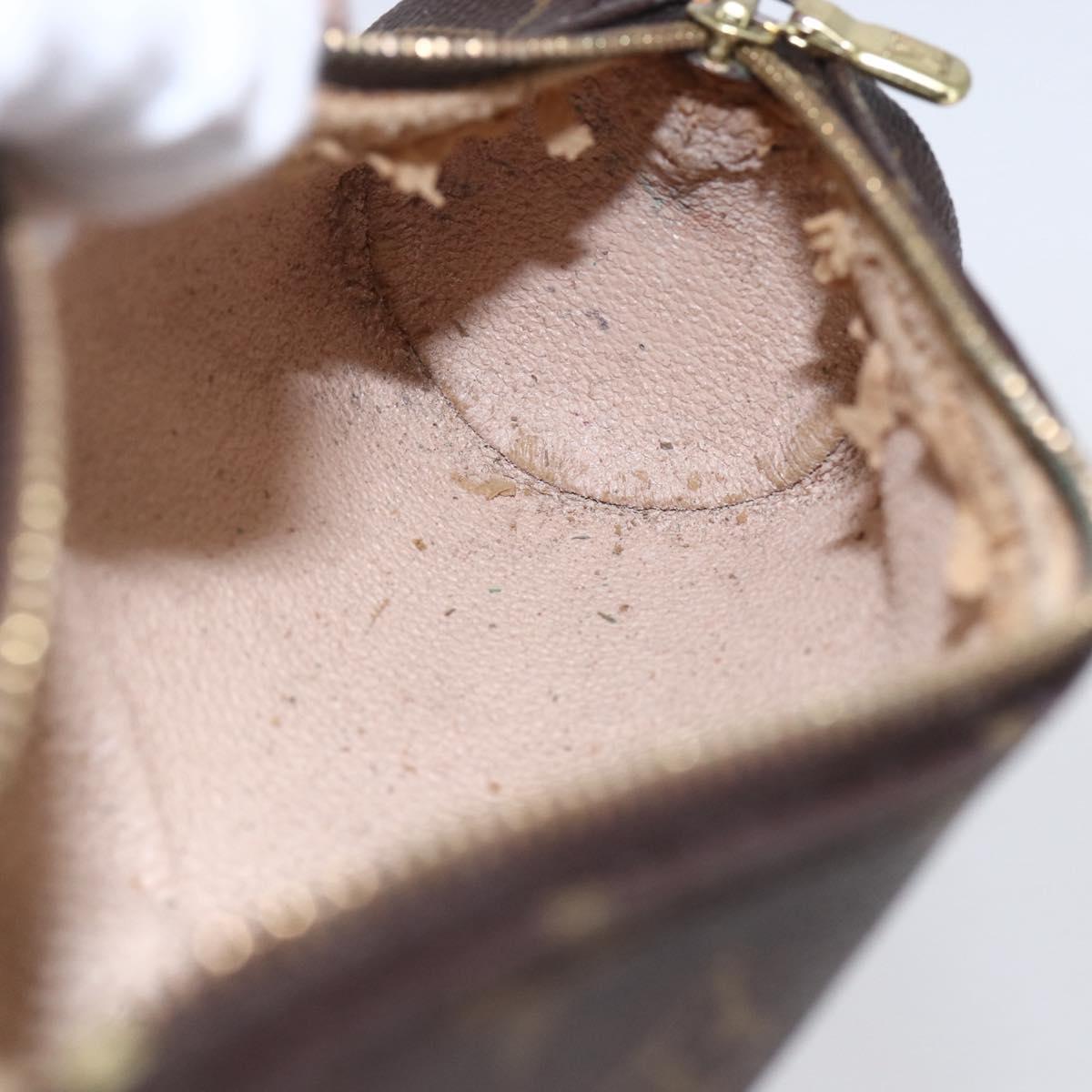 LOUIS VUITTON Monogram Trousse Rondo Pouch M47630 LV Auth ka275