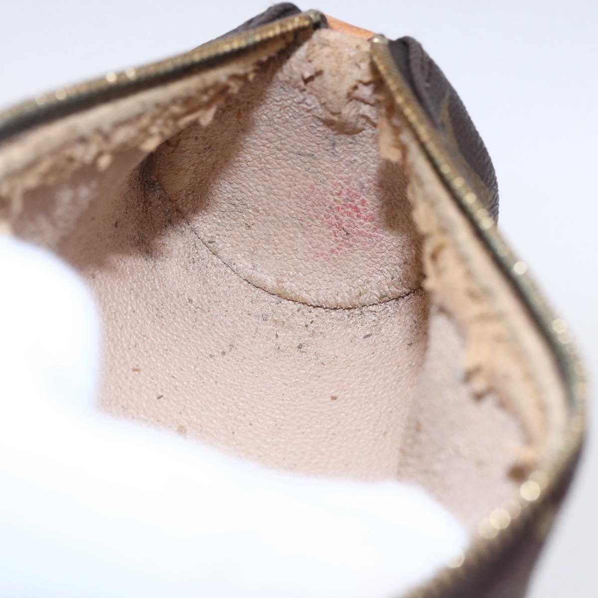 LOUIS VUITTON Monogram Trousse Rondo Pouch M47630 LV Auth ka275